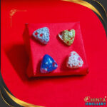 Colorful Triangular Stud Earrings Set - Chinta Jewellery Store