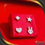 Cute Pearl Stud Earrings Set with Animal and Nature Designs - Chinta Jewellery Store