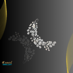 This elegant tiara features a delicate arrangement of sparkling white flowers, adding a touch of romance and sophistication to any hairstyle.